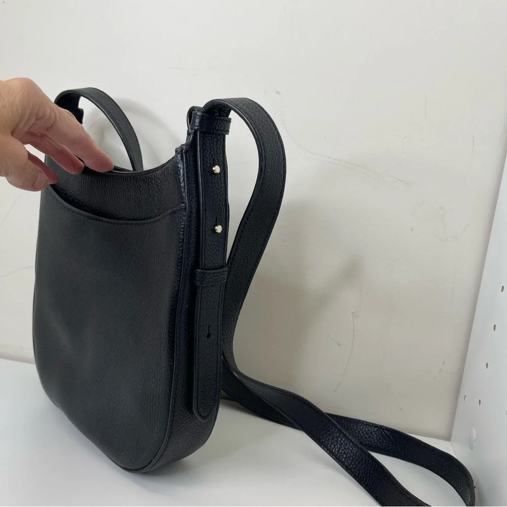 Kate Spade Leila North South Crossbody bag preppy designer quiet leather